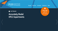 Desktop Screenshot of molnar-institute.com